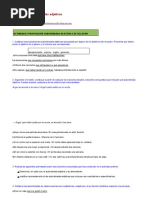 Ejercicios de Oraciones Reflexivas y Recíprocas | PDF | Artes del ...