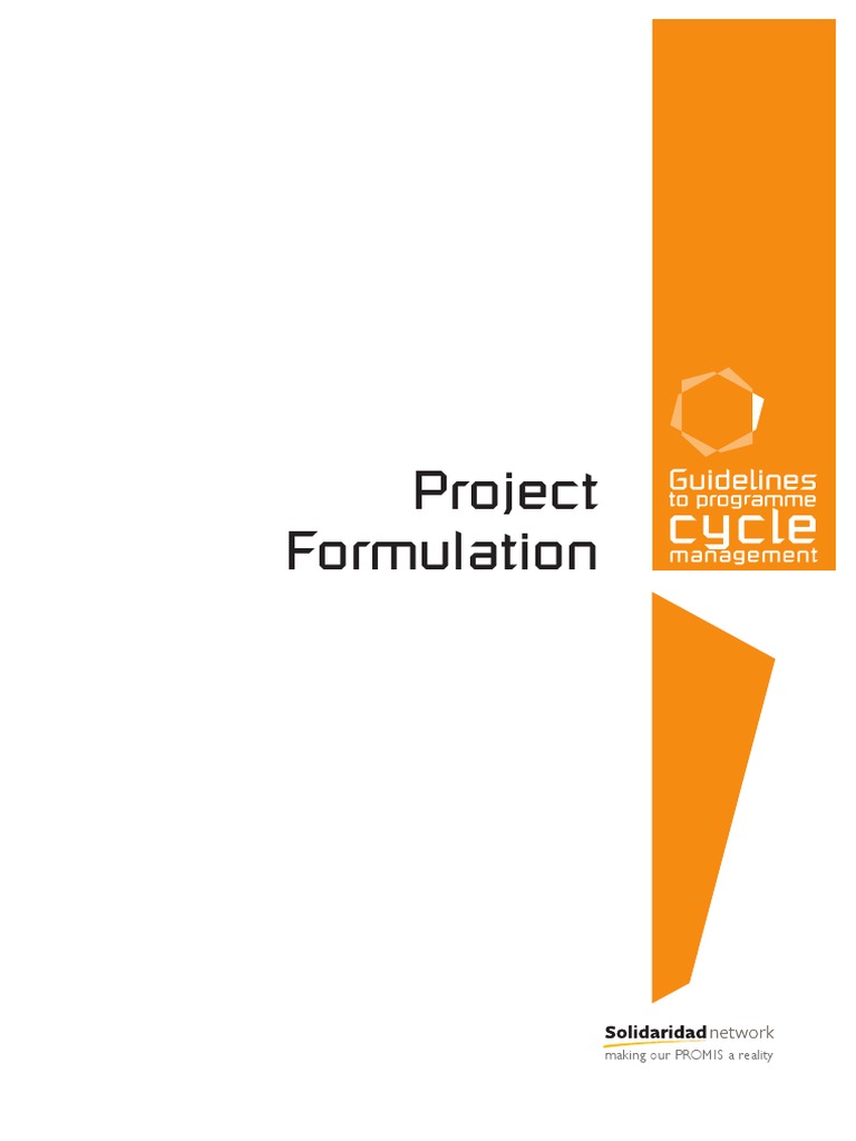 Project Formulation in Solidaridad Network | PDF | Sustainability ...