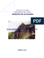 Esquema de Ordenamiento Territorial del municipio de Alpujarra, Tolima