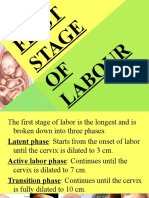 First Stage of Labour