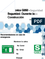 Diapositivas - Norma G 050 de Seguridad Durante La Construcción