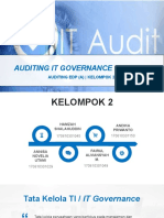 Audit IT Governance dan Kontrol