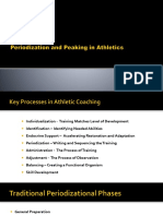 Periodization and Peaking in Athletics
