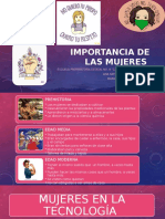 Importancia de Las Mujeres