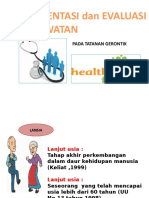 Implementasi & Evaluasi Keperawatan Gerontik