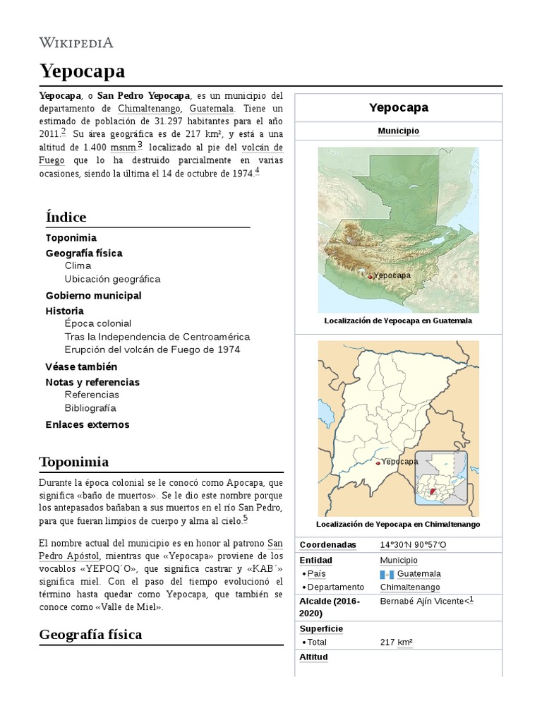 Yepocapa | PDF | Gobierno