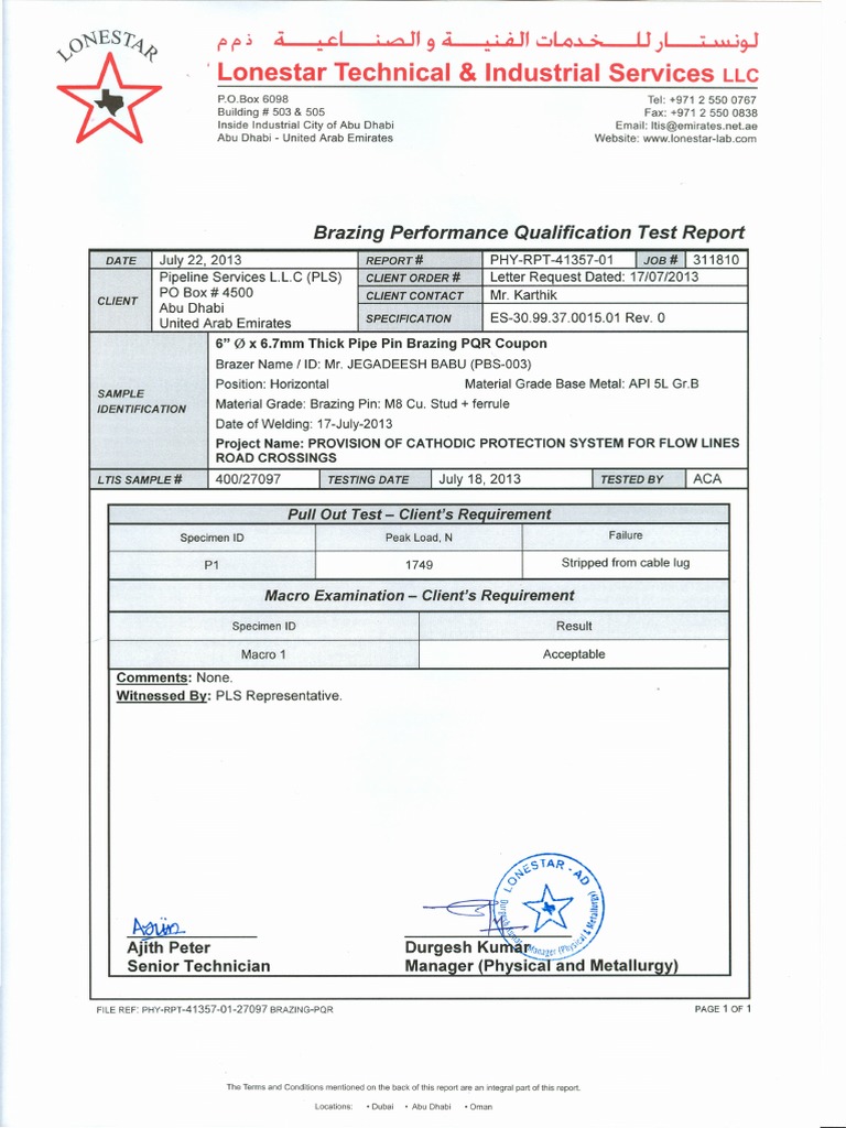 Pin Brazing PDF Materials Science Metals