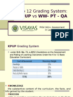 K To 12 Grading System