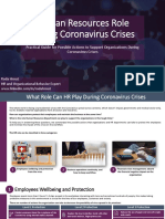 HR Role in Coronavirus Crises PDF