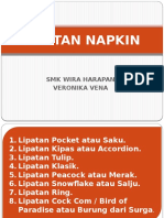 Lipatan Napkin