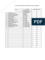 Fix Daftar Hadir Panitia Pelaksanaan Dora 1 2020