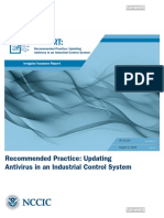 Recommended Practice Updating Antivirus in An Industrial Control System - S508C PDF