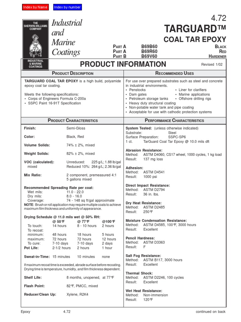 Targuard PDF PDF Epoxy Paint