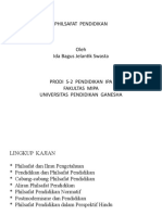 Philsafat Pendidikan Terlengkap