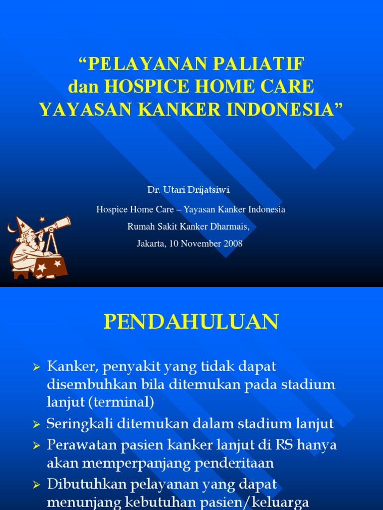 Home Care Untuk Pasien Kanker