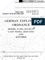 TM 9 1985 2 German Explosive Ordnance Bombs Fuzes 1953