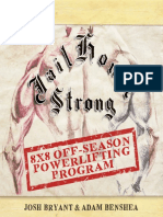 Jailhouse Strong - 8 X 8 Off-Sea - Josh Bryant PDF