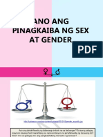 Ano Ang Pinagkaiba NG Sex at Gender
