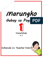 Marungko Booklet 