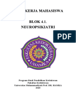Buku Kerja Mahasiswa Blok NeuroPsikiatri