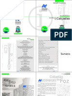 Cartilha Calçadas Foz