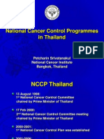 National Cancer Control Programmes in Thailand
