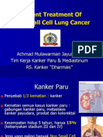 Current Treatment of Non Small Cell Lung Cancer