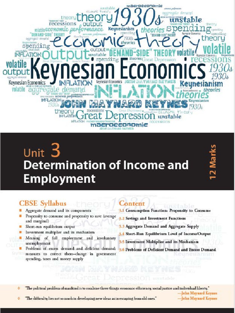 Complete Text Income and Employment | PDF