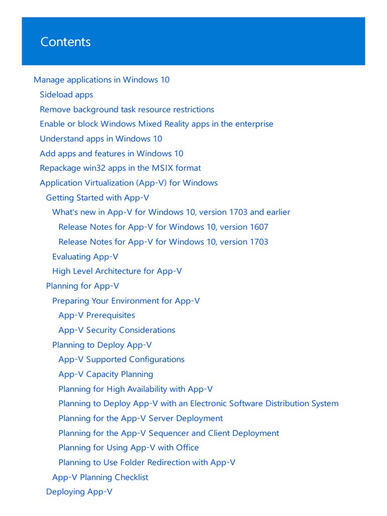 Sideloading LOB Apps in Windows 10 | PDF | Windows 10 | Microsoft Windows