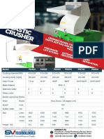 Plastic Crusher - SV Technologies