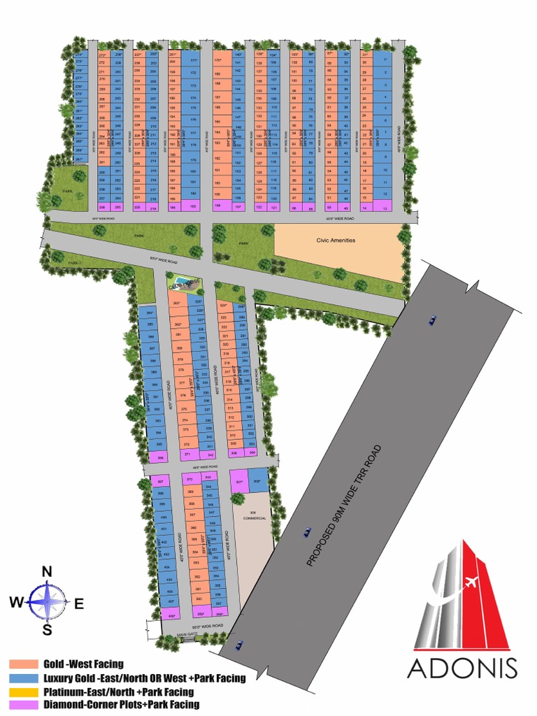 Adonis Layout Plan | PDF