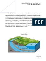 Water Engineering: Aquifer and Aquilude