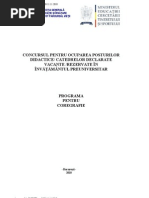 Modele Subiecte Titularizare Educatie Muzicala 2015