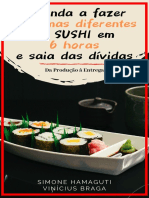 Aprenda a fazer 7 tipos de sushi em 6 horas e transforme sua vida