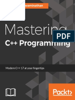 Mastering C++ Programming: Modern C++ 17 at Your Fingertips