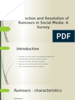 Detection and Resolution of Rumours in Social Media