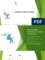 VDU DSE Workstation Assessor Training