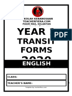 Year 1 Transit Forms