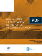 Manual para La Generacion de Proyectos de Cambio Climatico