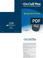 Manual Glucometro On Call Plus PDF
