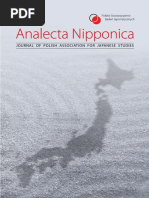 Analecta - Nipponica NR 5 2015 PDF