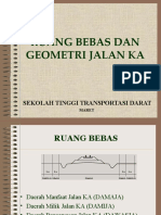 Ruang Bebas dan Geometri Jalan KA