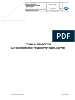 Pdil - Tech Spec - Cathodic Protection - Power Supply Module PDF