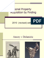 Personal Property Acquisition by Finding: 2010 (Revised) Edition