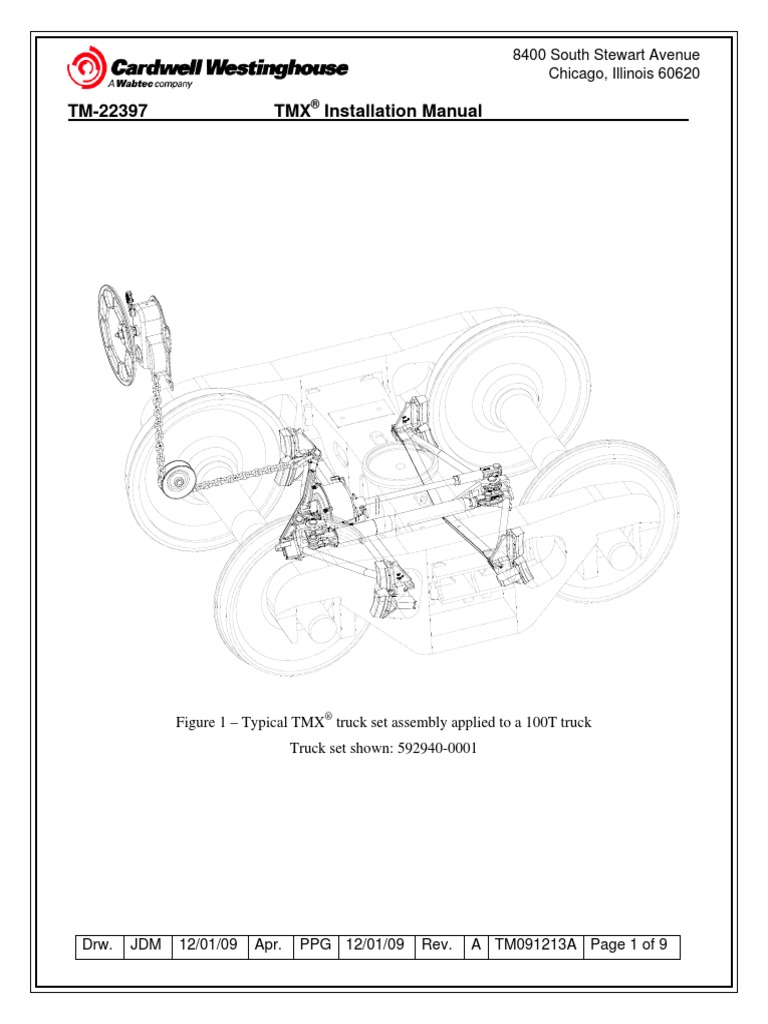 TM 22397 (TMXInstallationManual) | PDF | Screw | Machines