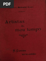Artista do Meu Tempo - Mello Morais Filho