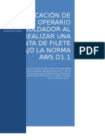 341907687-Calificacion-de-Soldadura-en-Una-Junta-en-Filete-Bajo-La-Norma-Aws-d1-2-1