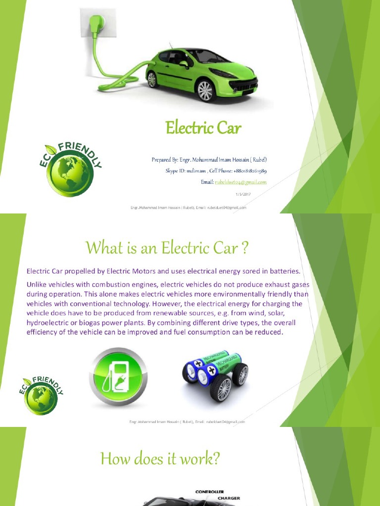 Electric Vehicles and Its Future Prospect PDF