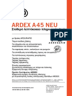Ardex A 45 Neu - GR