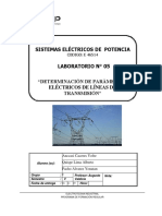 Determinación de Parámetros Eléctricos de Líneas de Transmisión (DEPLT